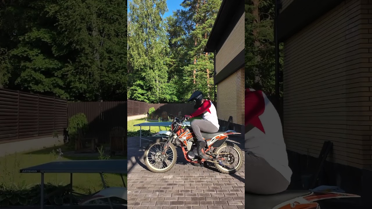 Перестарался 😬😉 #life #motovlog #jokes #reels #shorts #прикол #юмор #мото #funny