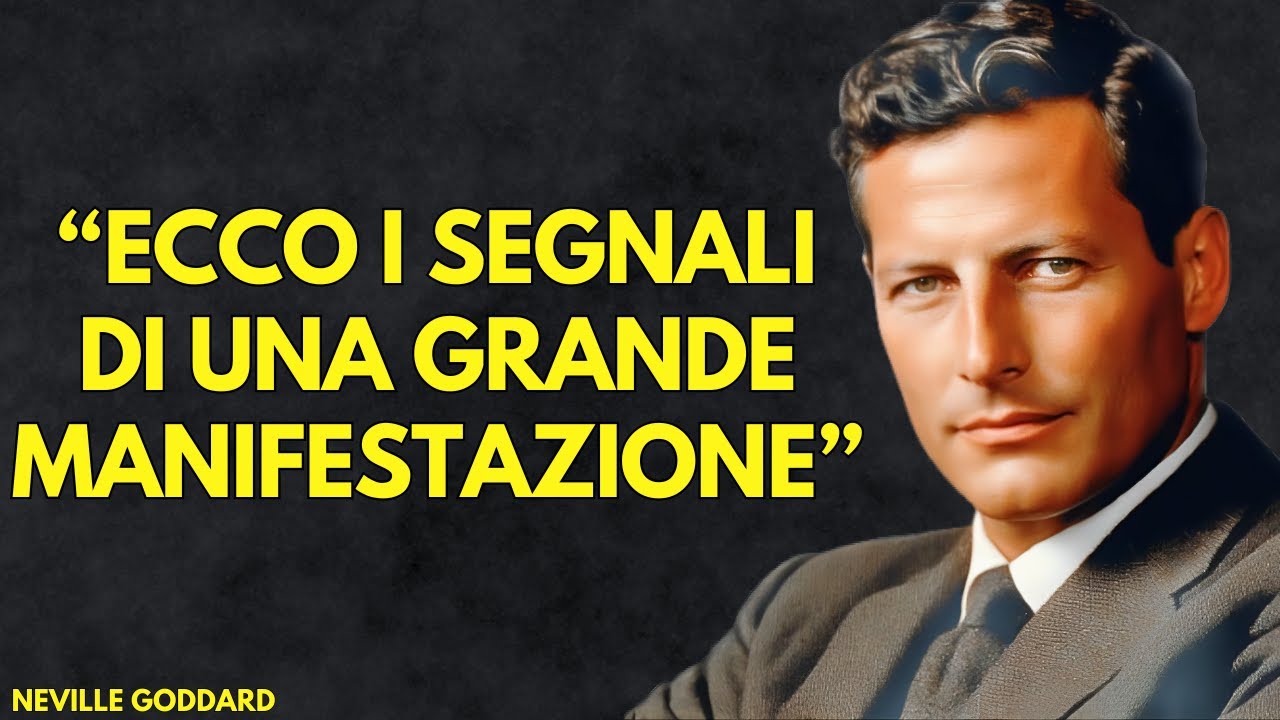 5 PROVE INNEGABILI CHE STAI ATTIRANDO QUALCOSA DI ENORME | Neville Goddard Insegnante