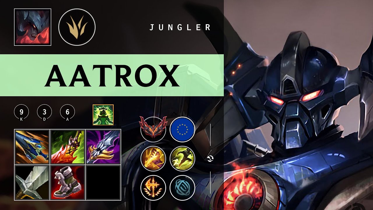Aatrox Jungle vs Jayce - EUW Grandmaster Patch 26.02