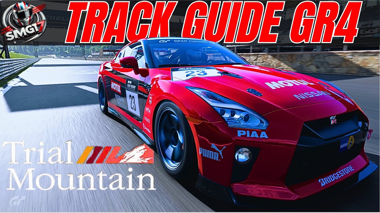 Gran Turismo 7 Track Guide For Trial Mountain GR4