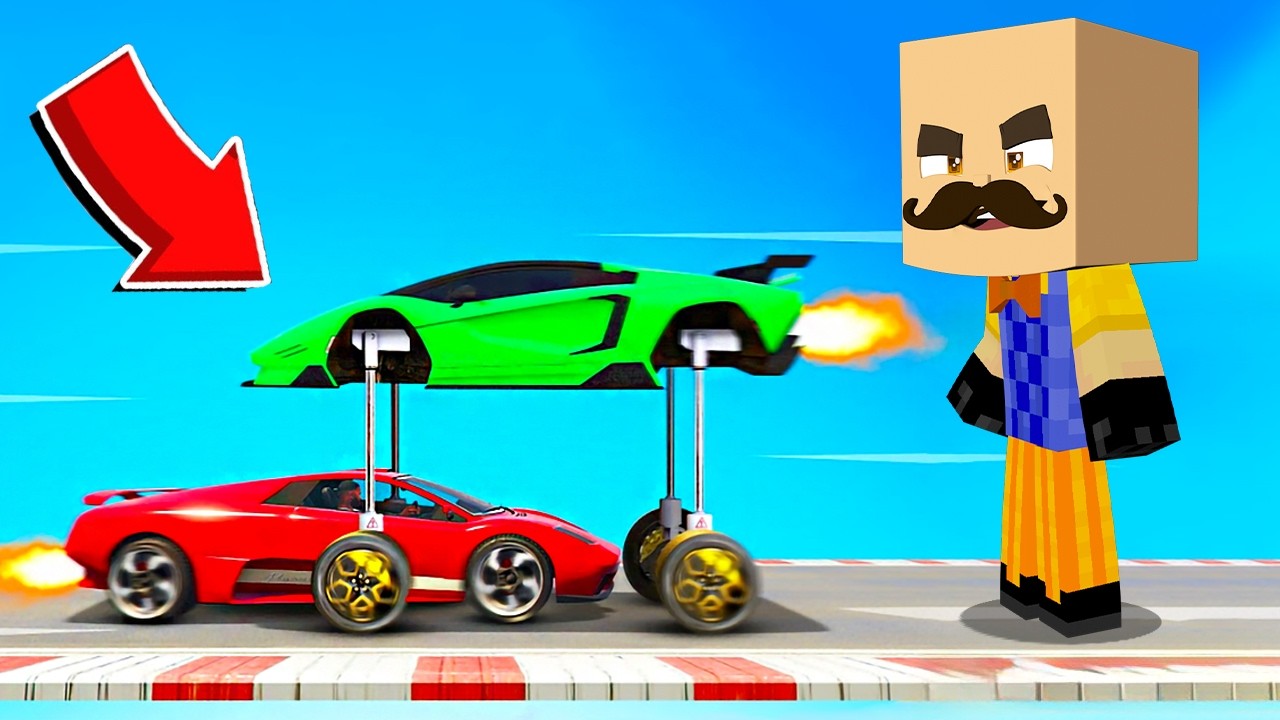 მანქანა VS მანქანა! GTA 5 ქართულად