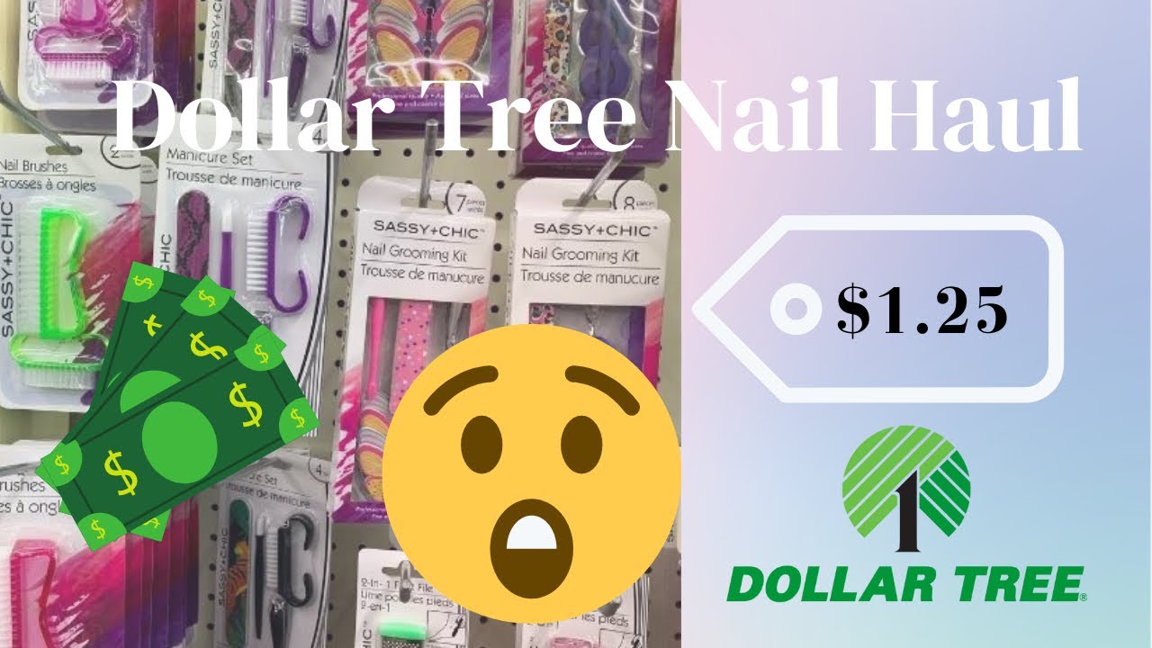 Dollar Tree Nail Haul | Dollar Tree Organization Haul | Dollar Tree Nail Finds