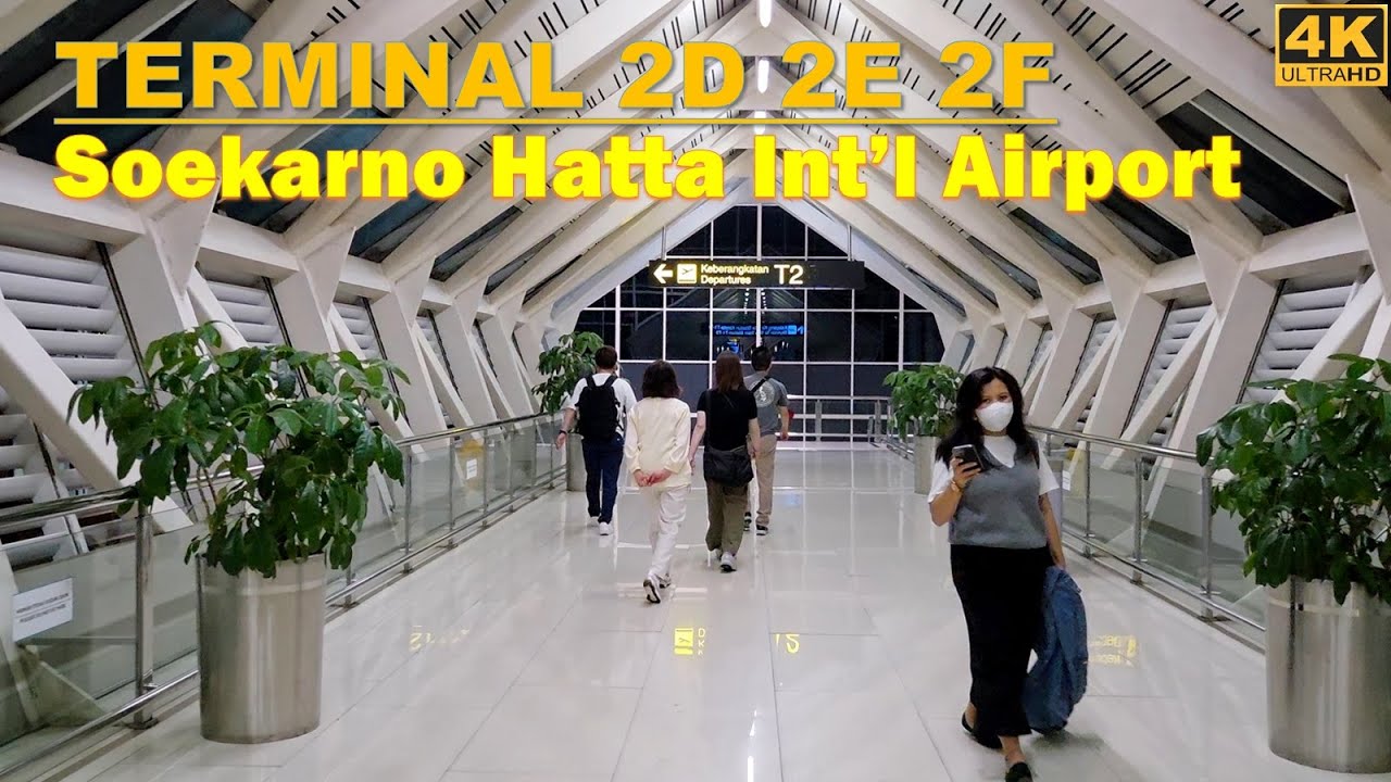 Terminal 2 Soekarno Hatta International Airport❗skytrain from T3 to T2 SHIA