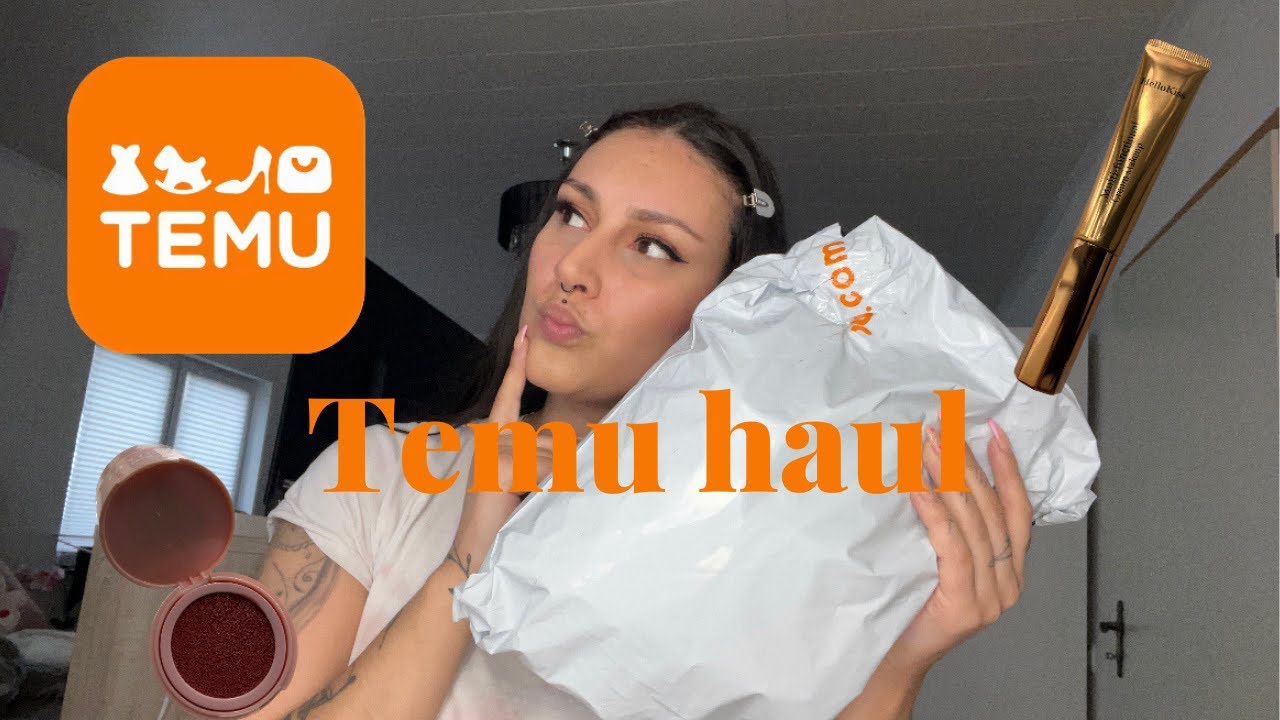Erste Temu Bestellung | Haul  - make up testen