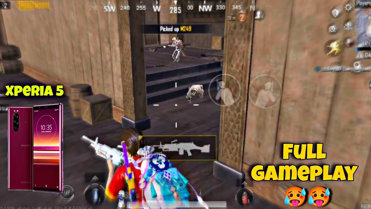Sony Xperia 5 PUBG Test in 2024 | full intense gameplay | smooth + extreme 60fps | Test in Hotdrop 🥶