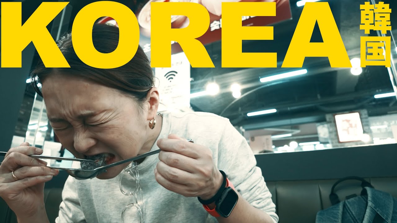 韓国旅行でいっぱい食べてきたよ