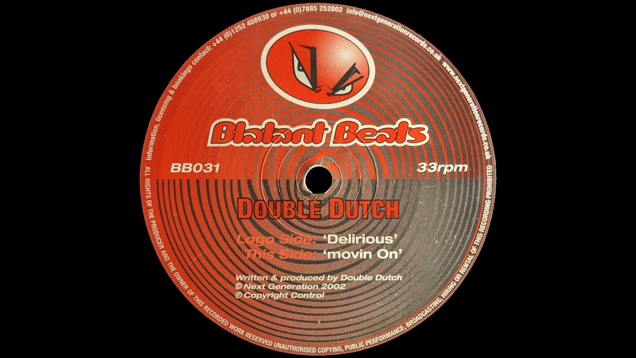 Double Dutch - Movin On [BB031-B]
