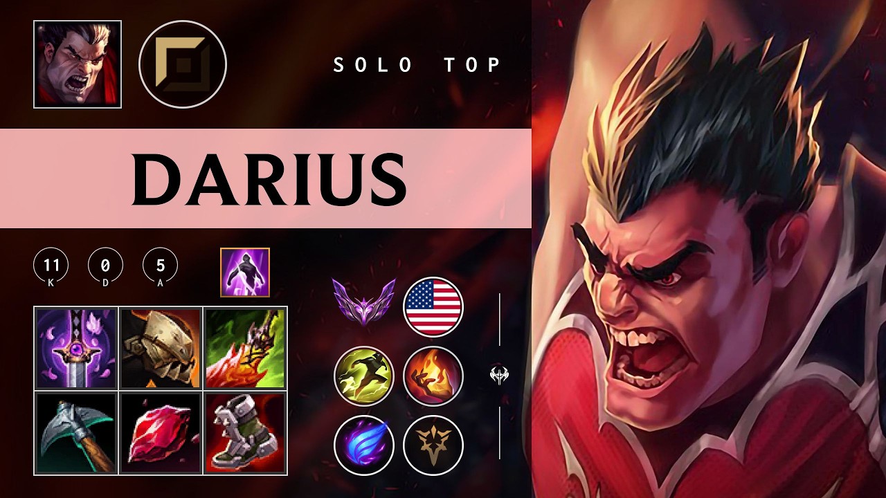 Darius Top vs Ambessa - NA Master Patch 26.05