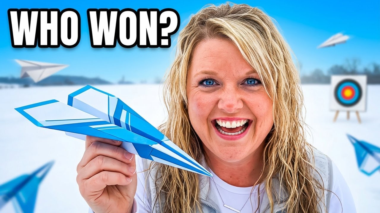 High Stakes Paper Airplane Challenge Couple Edition