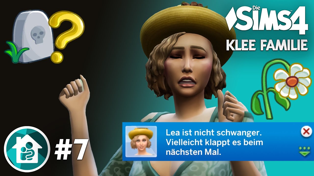 Wer stirbt & ist Lea UNFRUCHTBAR?! 😩😱 Klee Familie 2.0 🍀 Let's Play #7 Die Sims 4 Zusammen wachsen