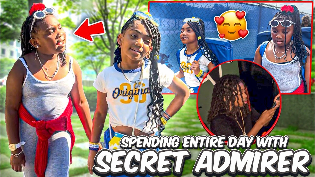 Girl Spends ENTIRE DAY with her SECRET ADMIRER 😱🥰 Ep. 5