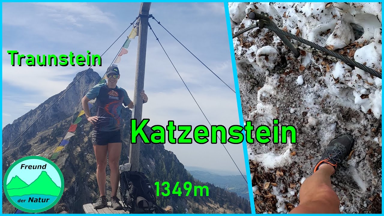 ⛰️Rund um den Traunstein | Sturz inklusive | Katzenstein (1349m), Laudachsee & Grünberg