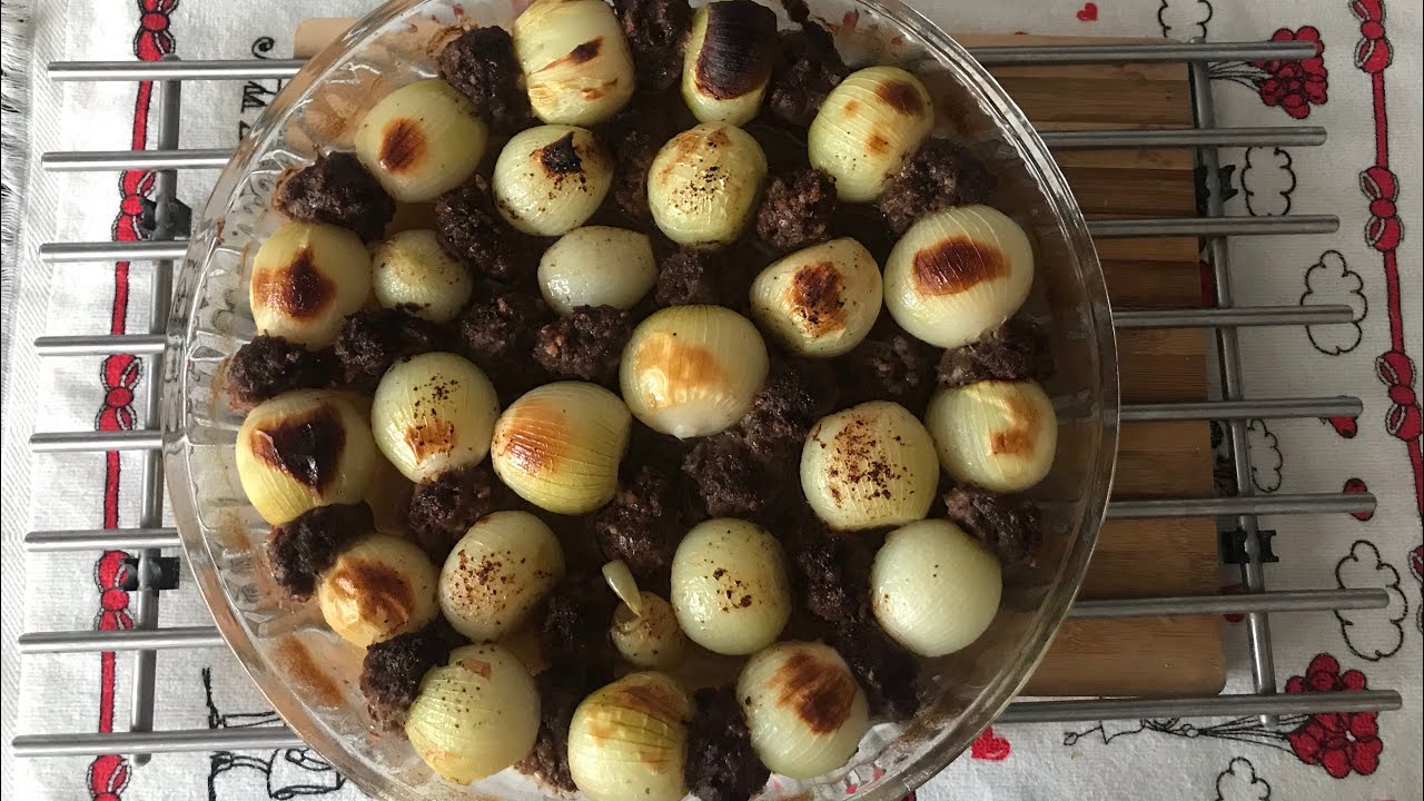 Tepside Soğan Kebabı en kolay Kebap tarifi