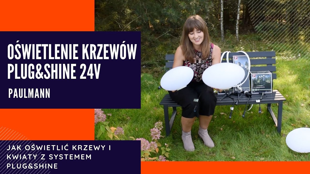 Jak oświetlić ogród z systemem Plug & Shine od Paulmann? Oświetlenie krzewów i kwiatów