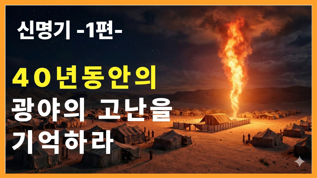 신명기1편회고,지나온광야를기억하라 | 은혜를기억하라 | 신명기1~4장 |#신명기 #데바림 #모세의설교