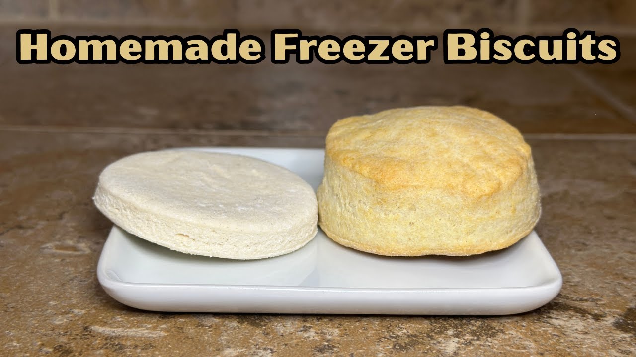 Easy Homemade Freezer Biscuits Using 2 Ingredients!