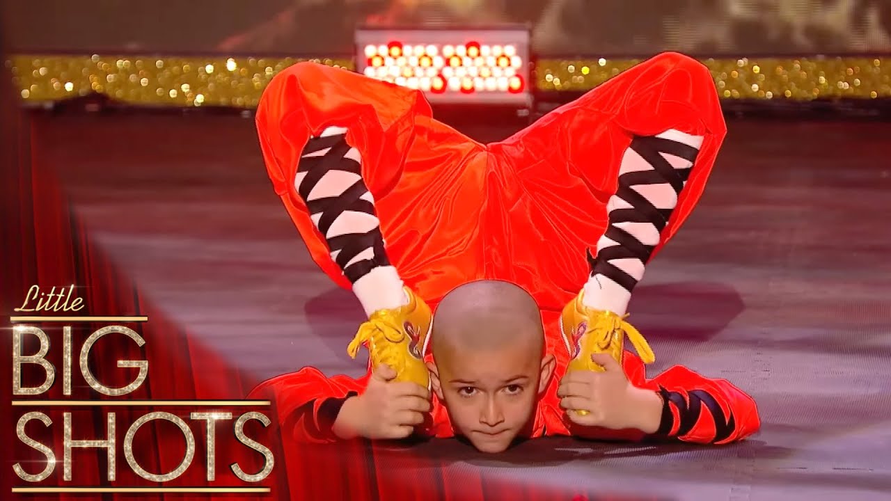 Новое поколение шаолиньского кунг-фу: самая впечатляющая демонстрация! | Little Big Shot