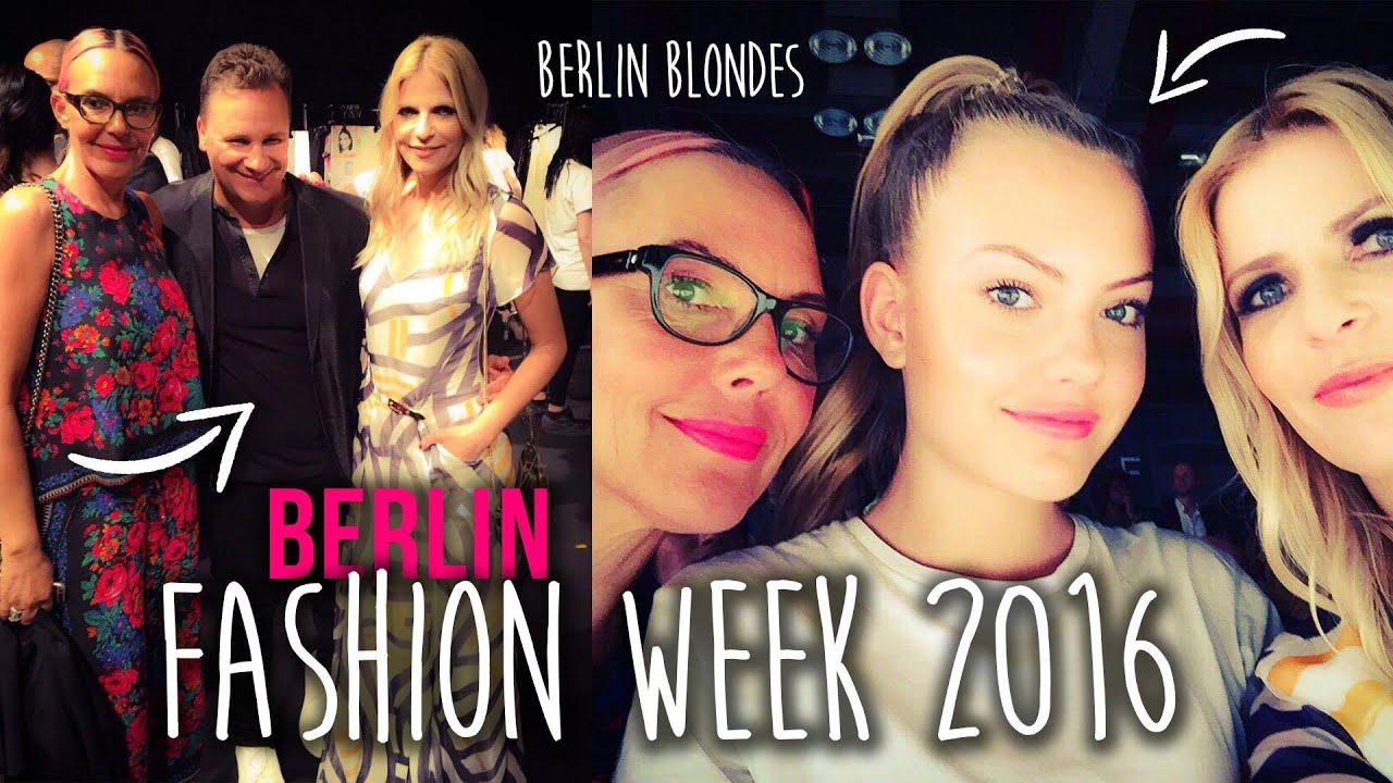 MBFW 2016 mit Sami Slimani, Stefanie Giesinger und Guido Maria Kretschmer / Berlin Blonds