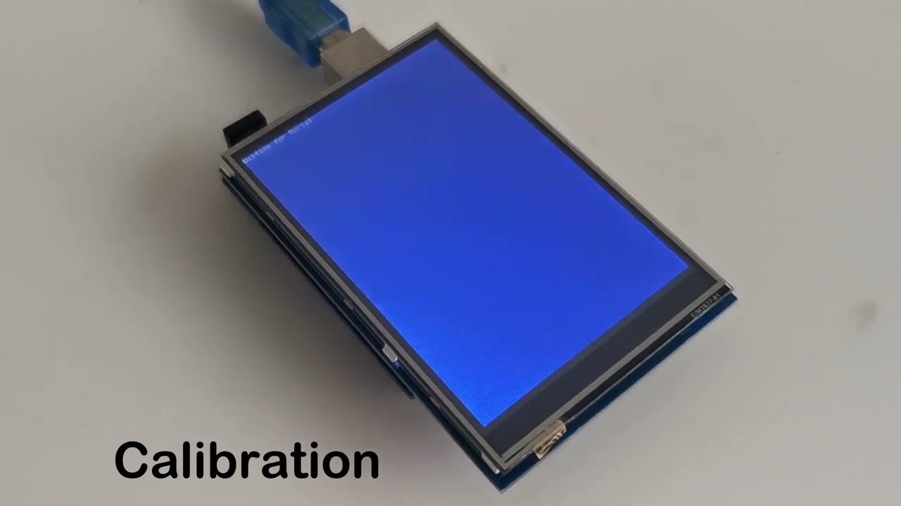 DIYmall 3.5inch LCD Display Calibration Arduino Code