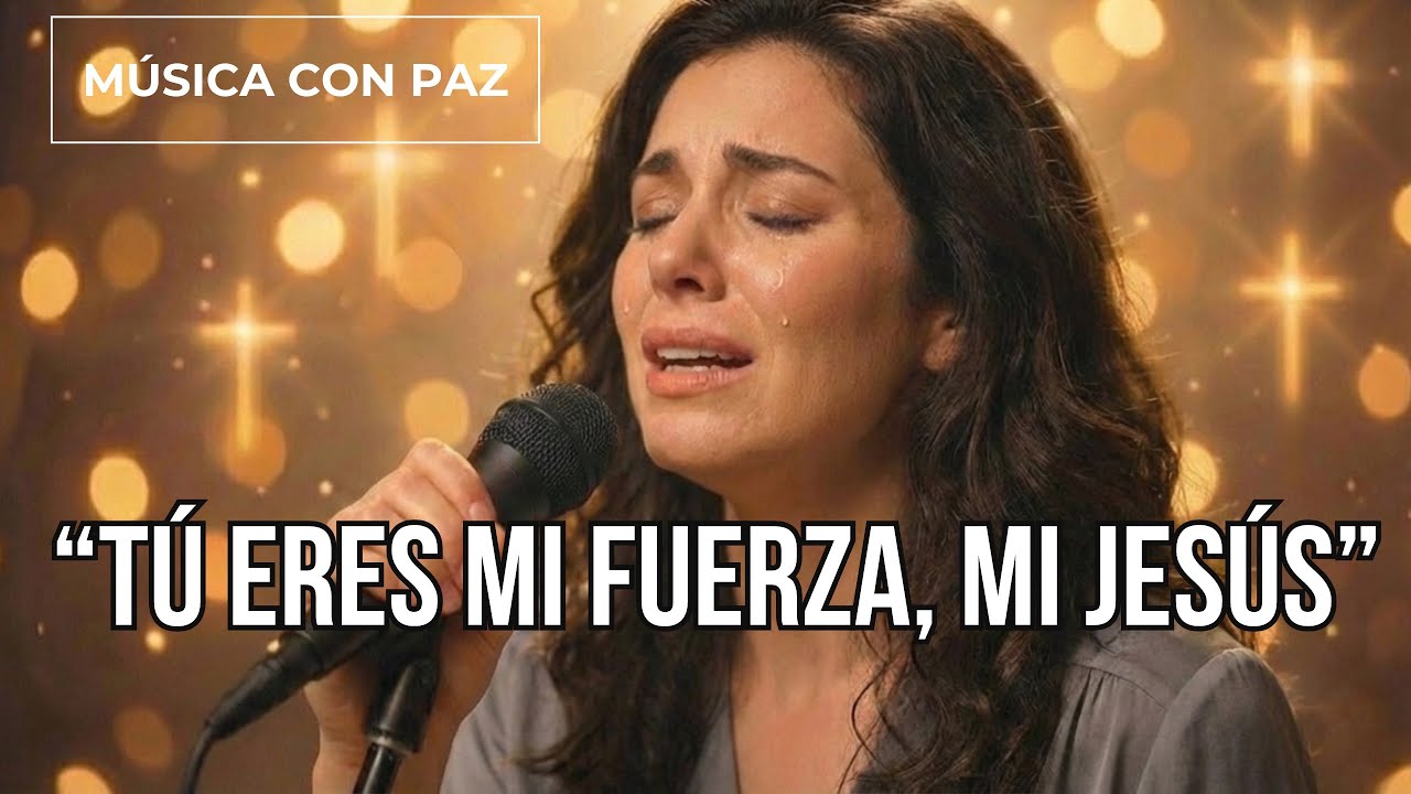 ⭐️TÚ ERES MI FUERZA, MI JESÚS | Una Canción que Sana el Alma | Música Cristiana que Abraza💖🌺