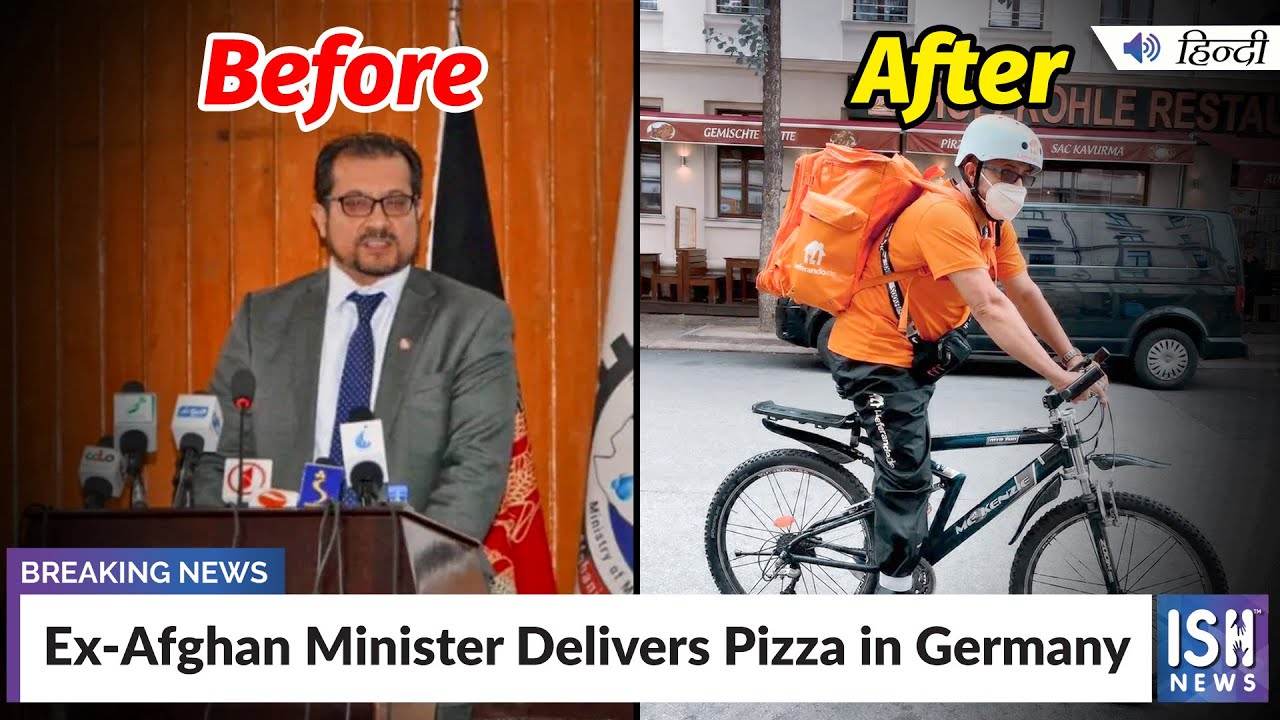Ex-Afghan Minister Delivers Pizza in Germany