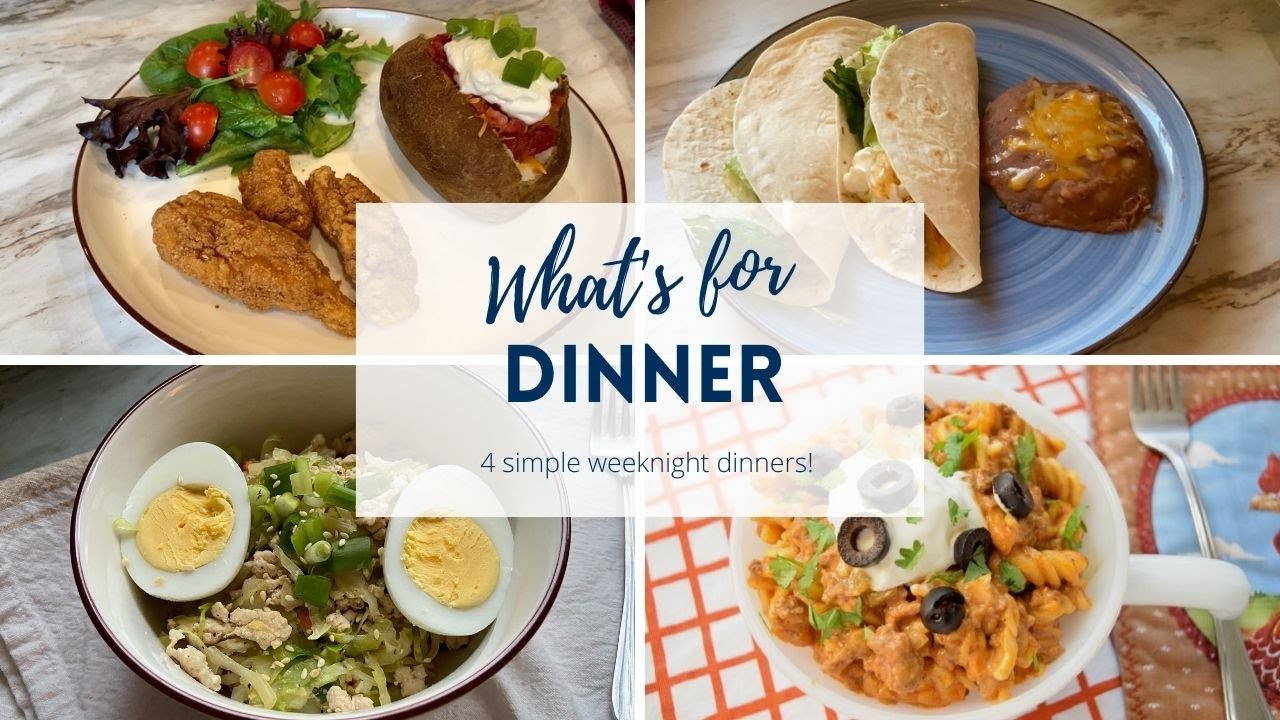 What's for Dinner Ep. 3 | Easy Meal Ideas