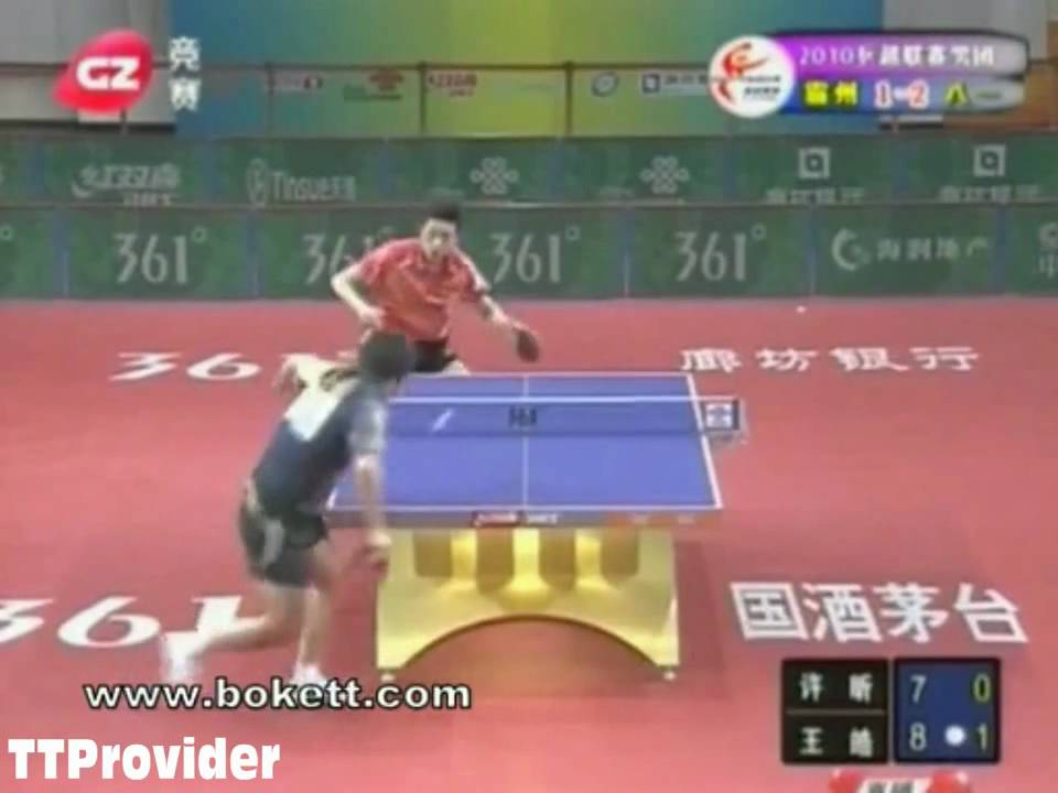 Chinese Superleague 2010: Xu Xin-Wang Hao