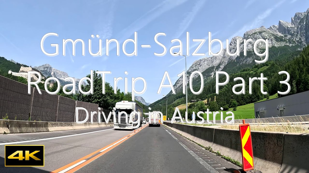 Gmünd-Salzburg || RoadTrip A10 Part 3 || Driving in Austria || LUNITO Finland