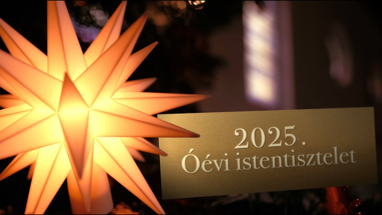 Evangélikus istentisztelet Óév este - 2Timóteus 4, 1-8.