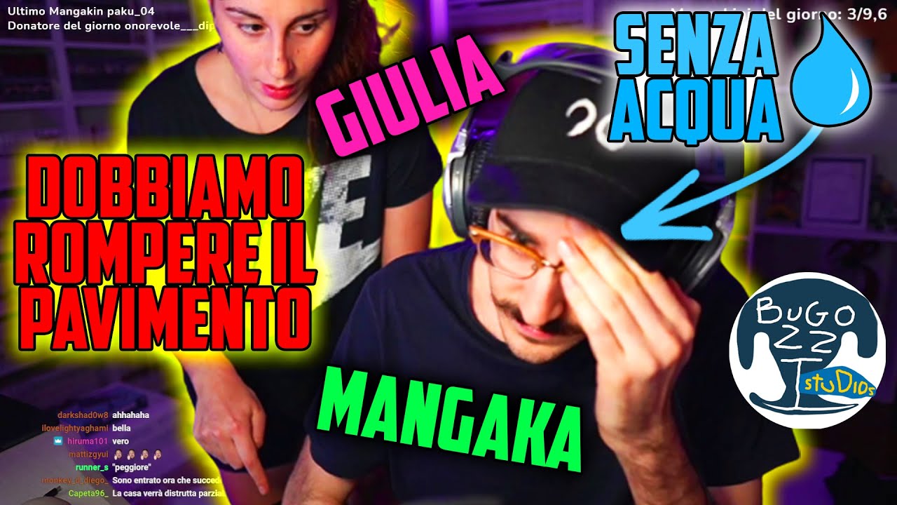 Luca non ha l'acqua e Giulia distrugge le sue speranze