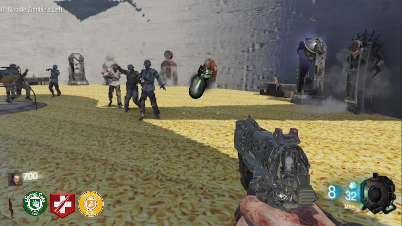 COMPLETAMOS EL RETO DE LA SOPA MARUCHAN - BLACK OPS 3 ZOMBIES