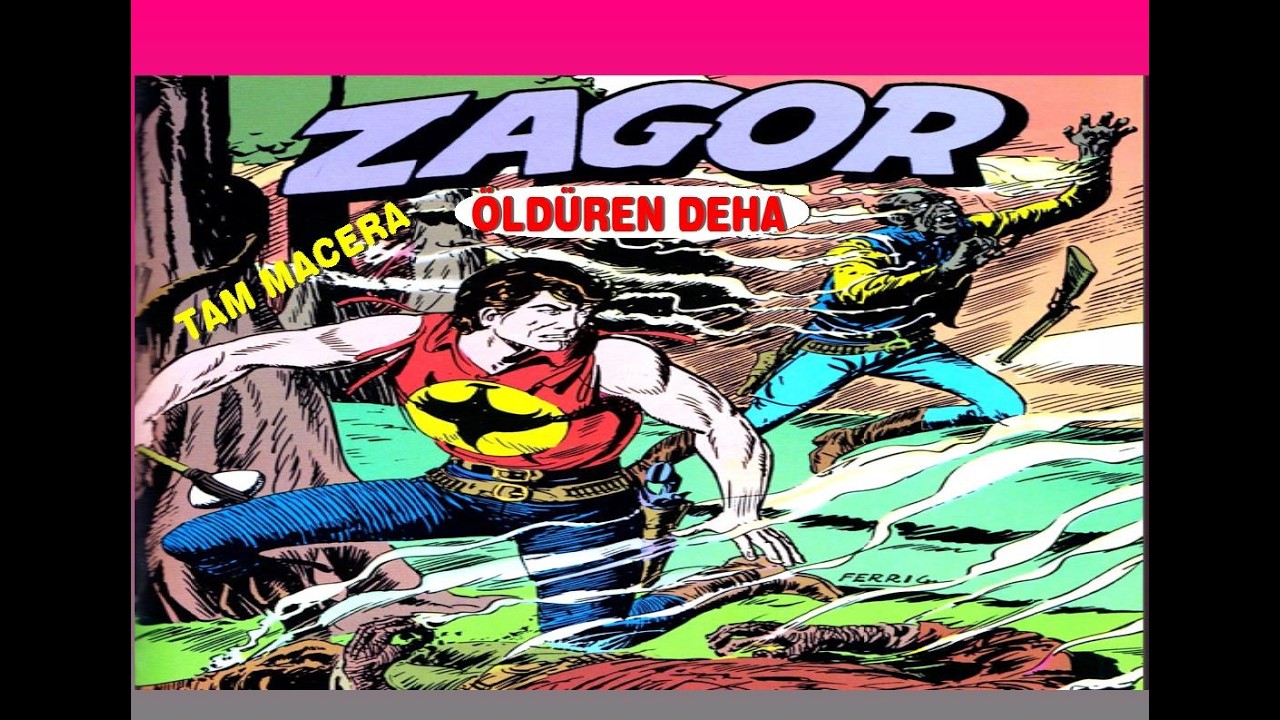 ZAGOR ( &Ouml;LD&Uuml;REN DEHA ) RENKLİ TAM MACERA
