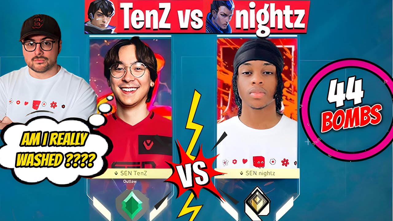 When TenZ & TDAWGG face off #1 SEN nightz [NA] #MatchMVP