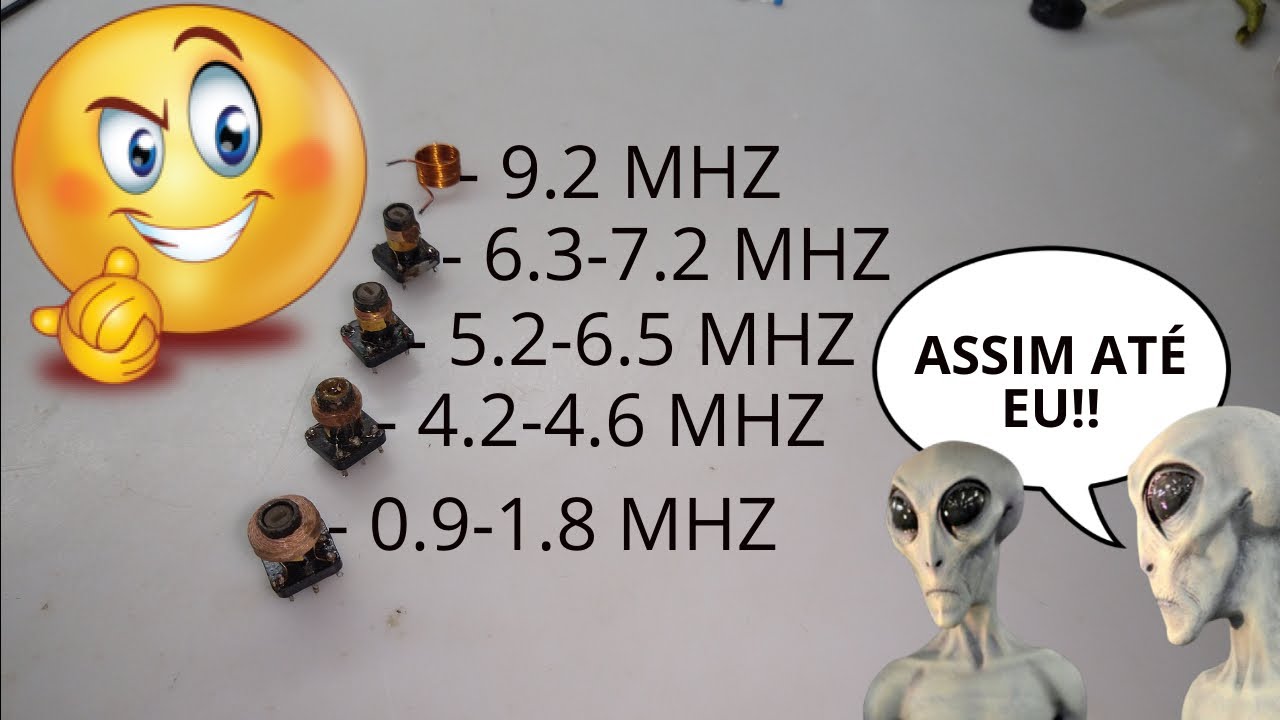 Problemas em montar seu rádio? Como saber qual Frequência suas bobinas estão trabalhando?