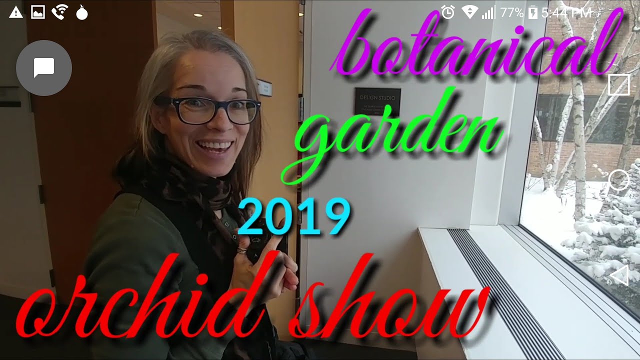 Orchid Paradise Show 2019, Chicago Botanical Gardens.