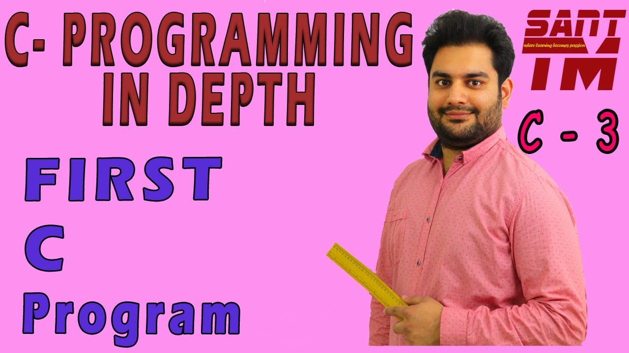 First C program