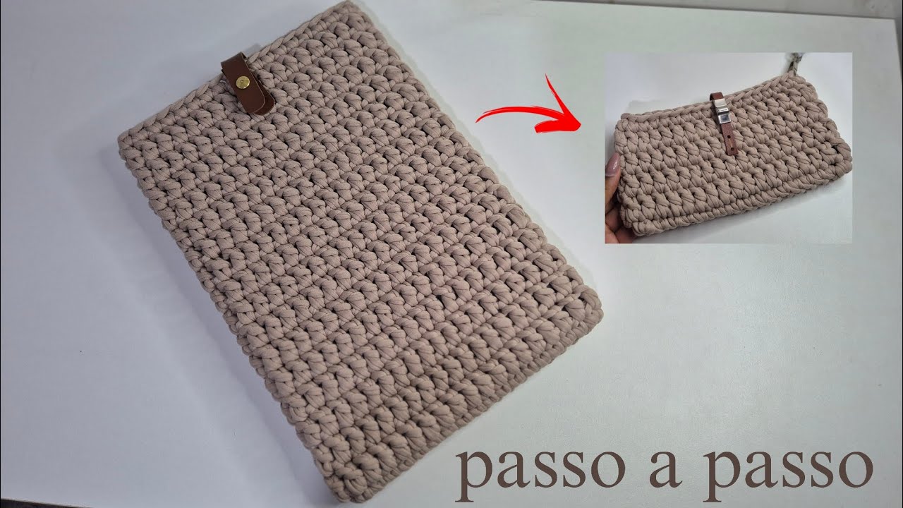CAPA PARA NOTEBOOK OU NESCESSAIRE/ PASSO A PASSO/ FÁCIL E RÁPIDO/ CAPA PARA TABLET.
