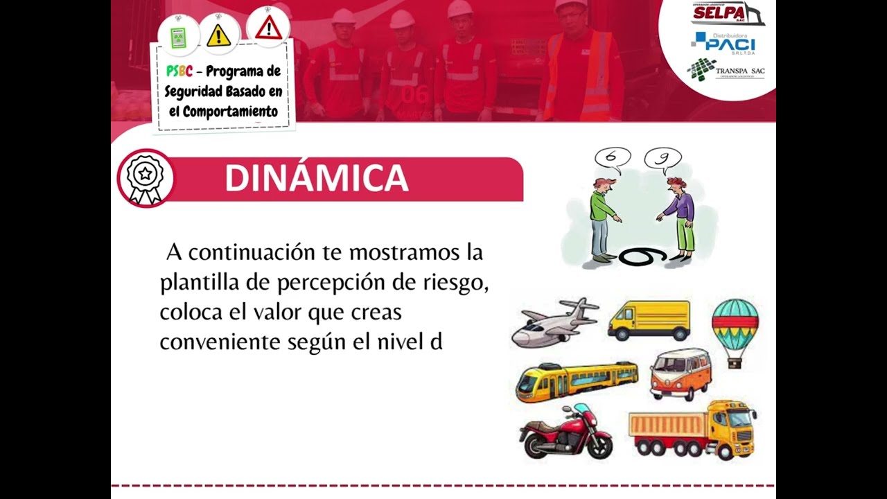 Factores que influyen en la Percepción de riesgos - Dinámica 2