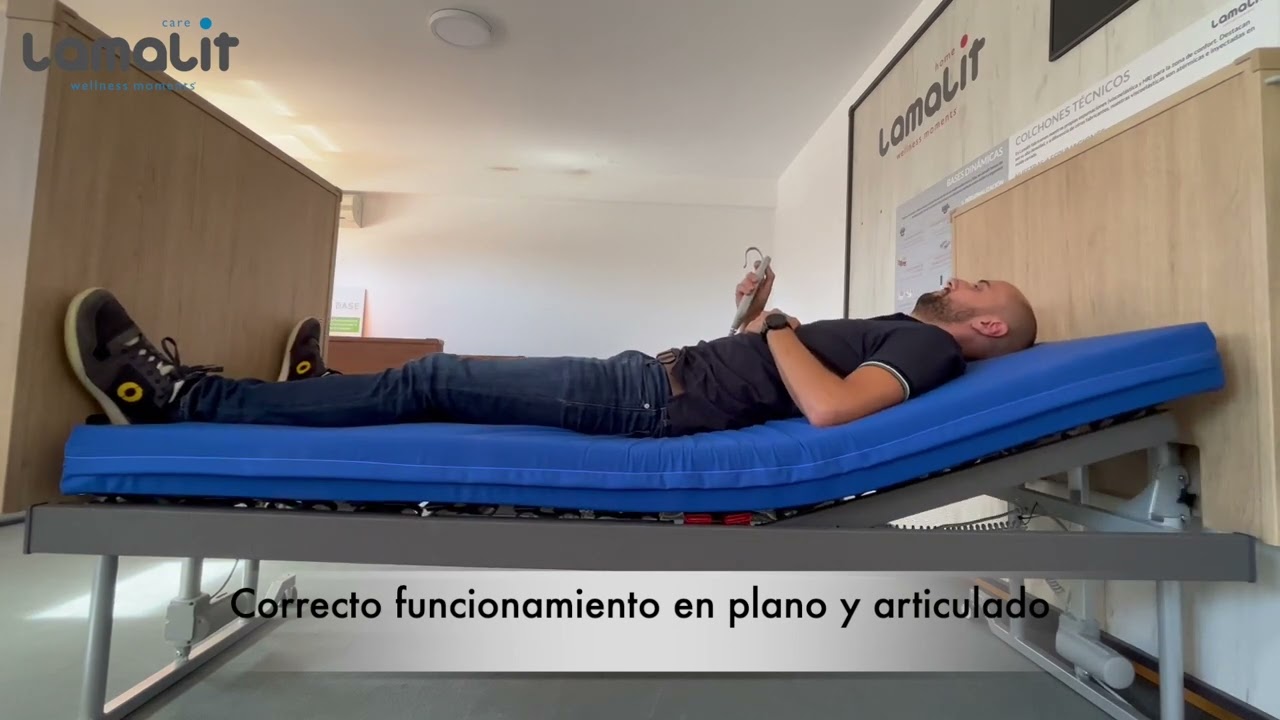 Cama Iris Cota 0 Lamalit Care - Sensor de caídas