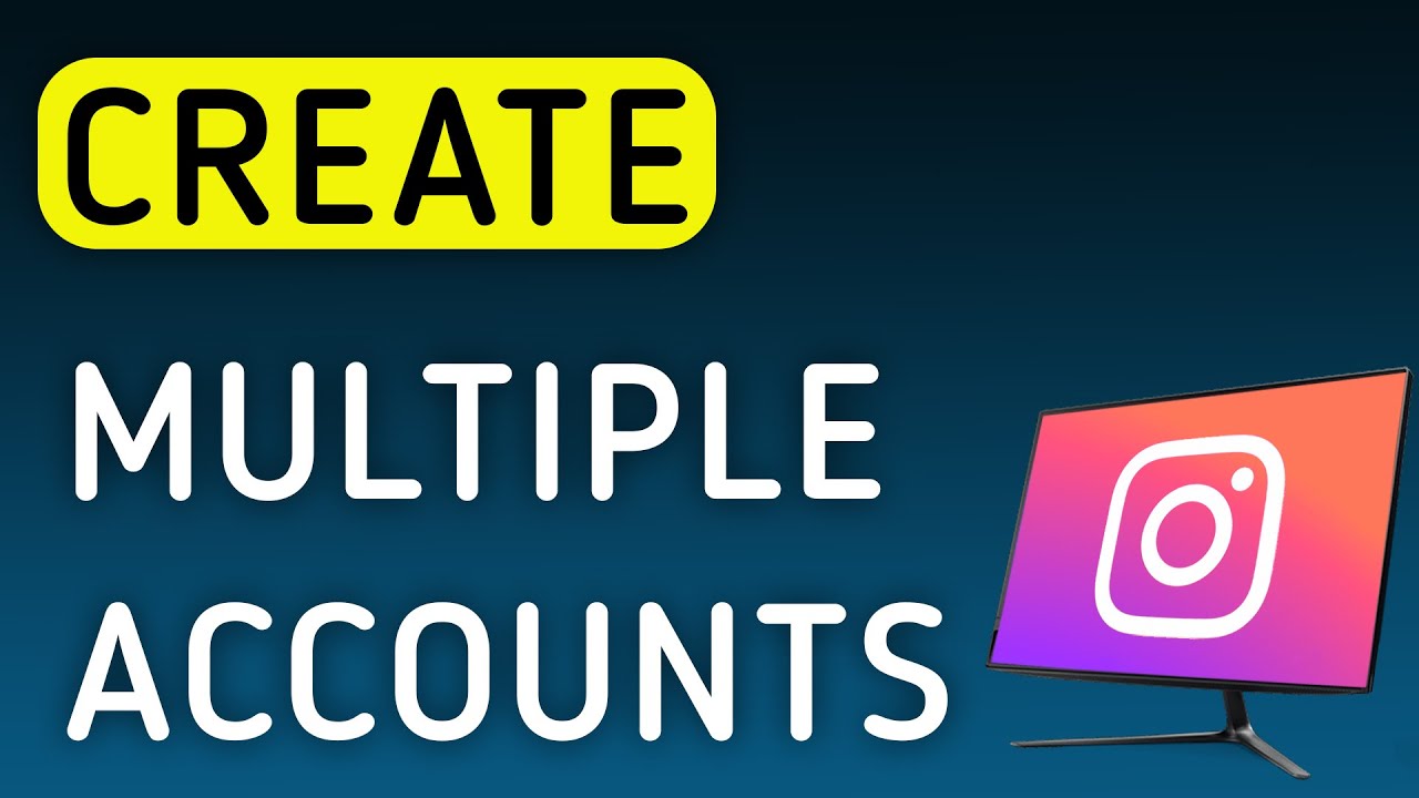 How to Create Multiple Accounts On Instagram App On PC (New Update)