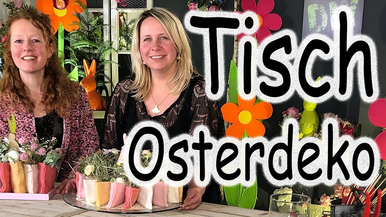 DIY Osterdeko Holztablett | Frühlingsdeko |  Dekoteller | florale Tischdeko | Floristik24