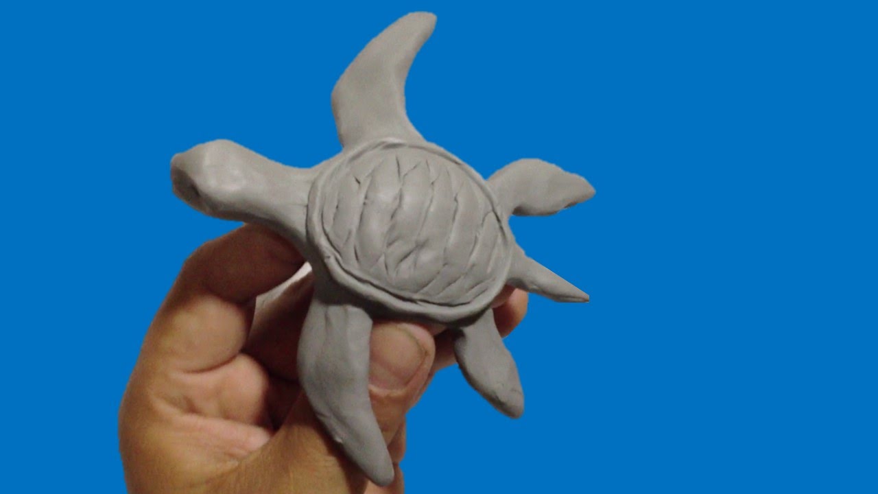 ✅ COMO HACER UNA TORTUGA DE PLASTILINA PASO A PASO ✅ MI MUNDO DE PLASTILINA - MY CLAY WORLD
