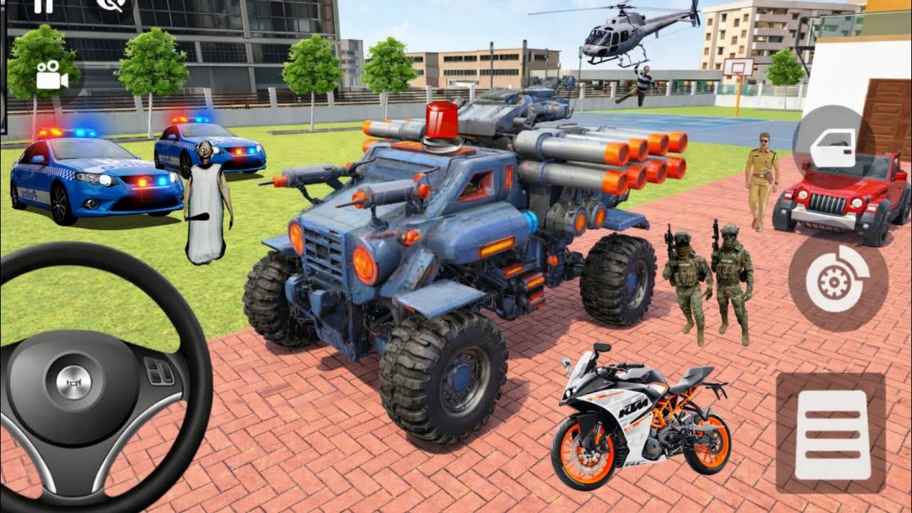 🤩 Franklin Purchase Powerful Military Army Truck 💥😱 Indian Theft Auto simulator 💥🤩 New Cheat Code 