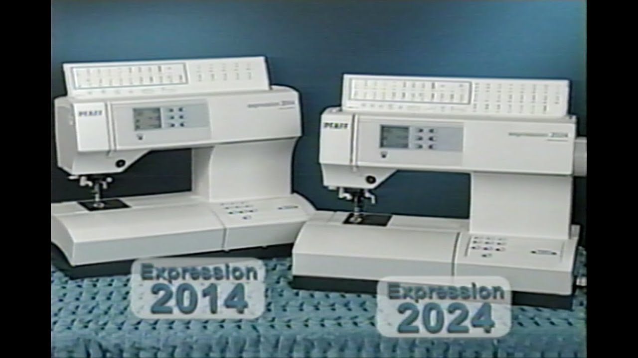 PFAFF Expression 2014-2024/Lifestyle 2022 Quick Start Video (VHS, 2002)
