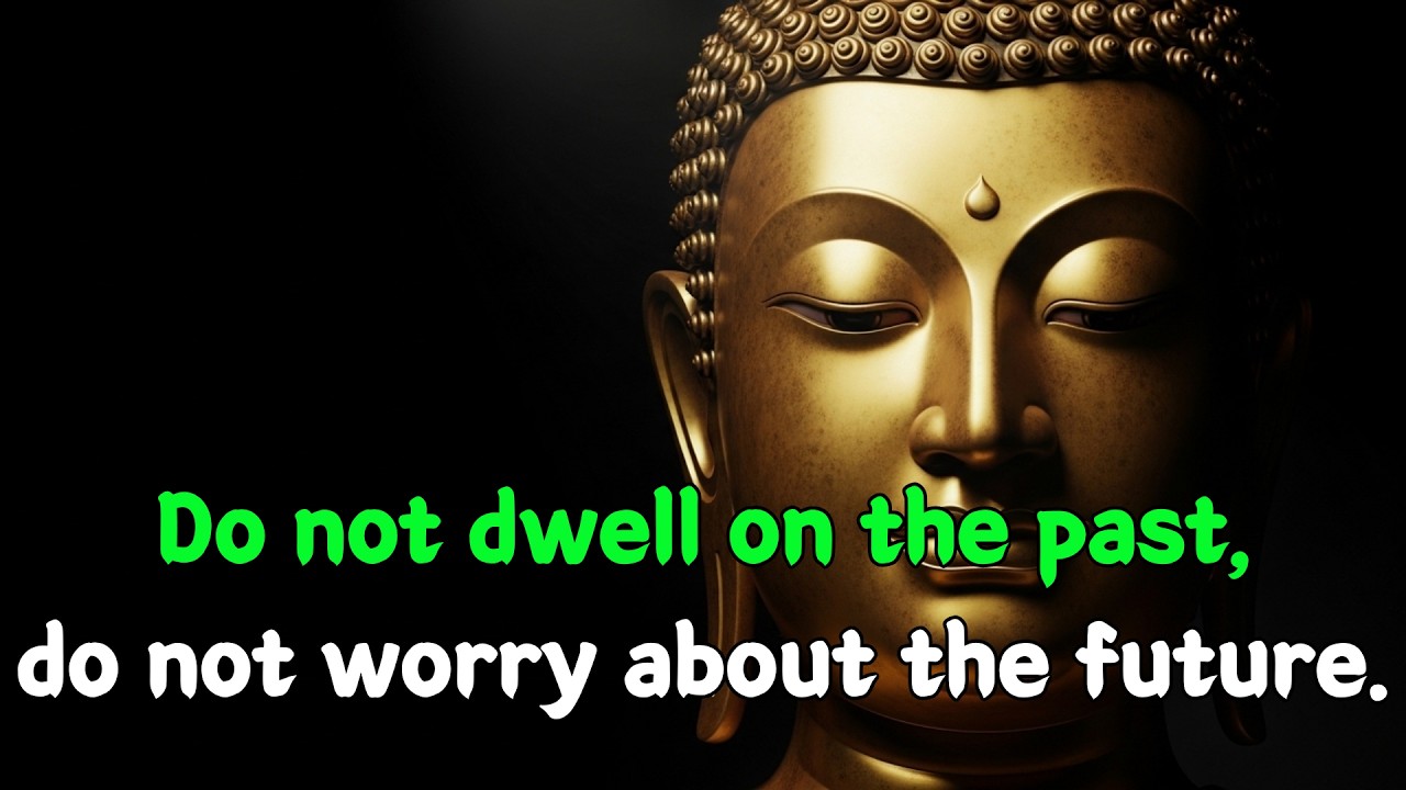 Do not dwell on the past,do not worry about the future.  #Buddhism #BuddhistTeaching #LetGo