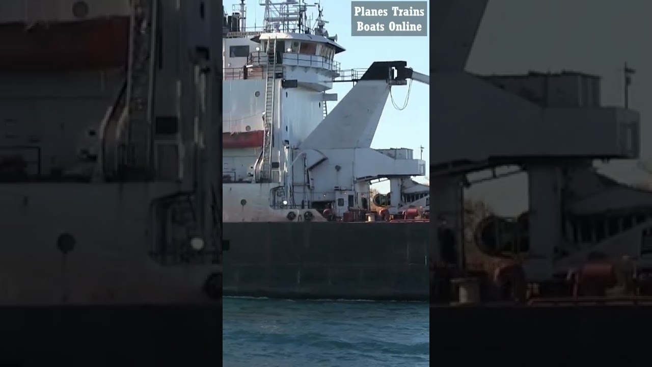 #shorts American Courage Ship In St Clair River Pass By #ships