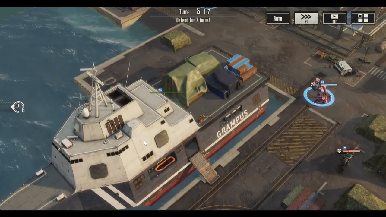 MECHARASHI: Set Sail [Damage 3 enemies with a single Oil Tanker explosion]