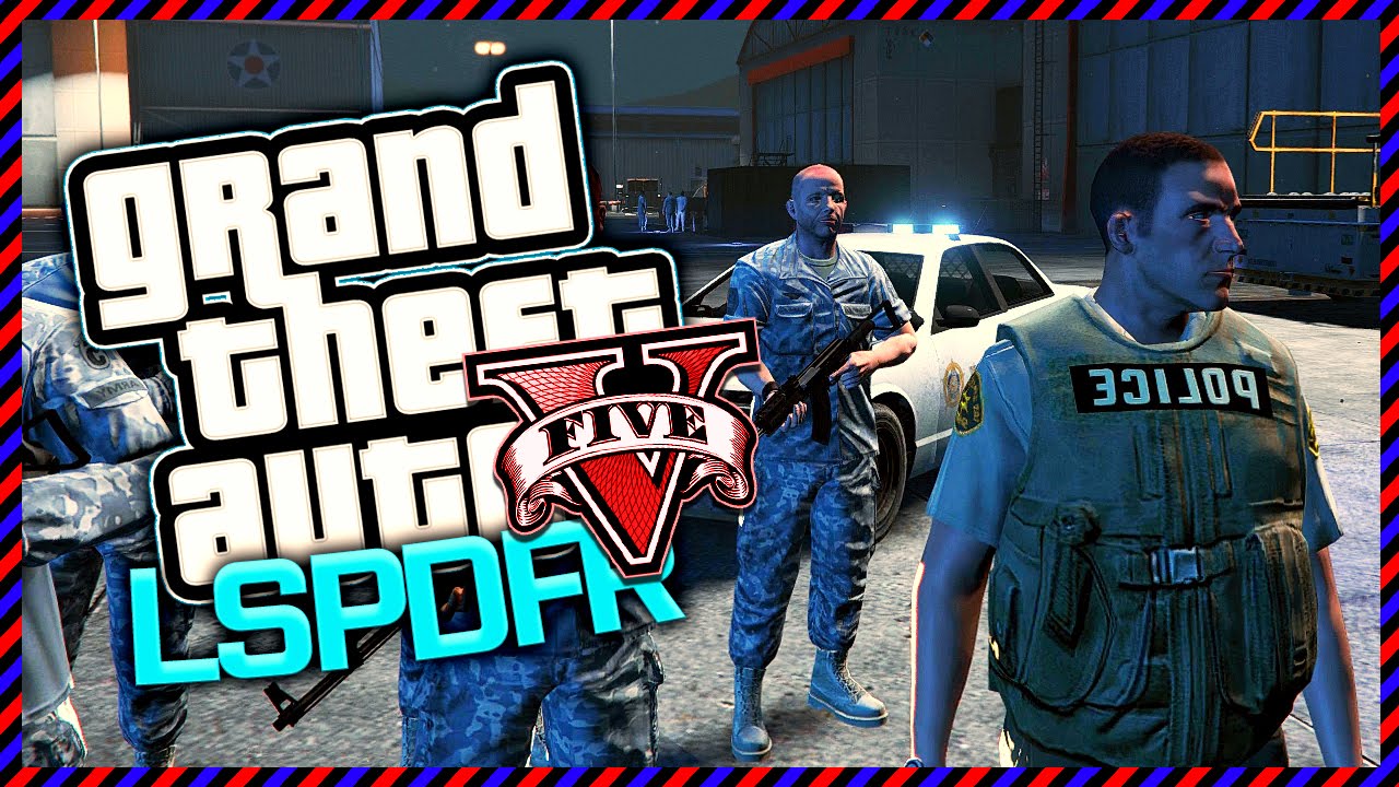 GTA 5 LSPDFR - MILITÄR - Einsatzort: Fort Zancudo (Polizei Mod)
