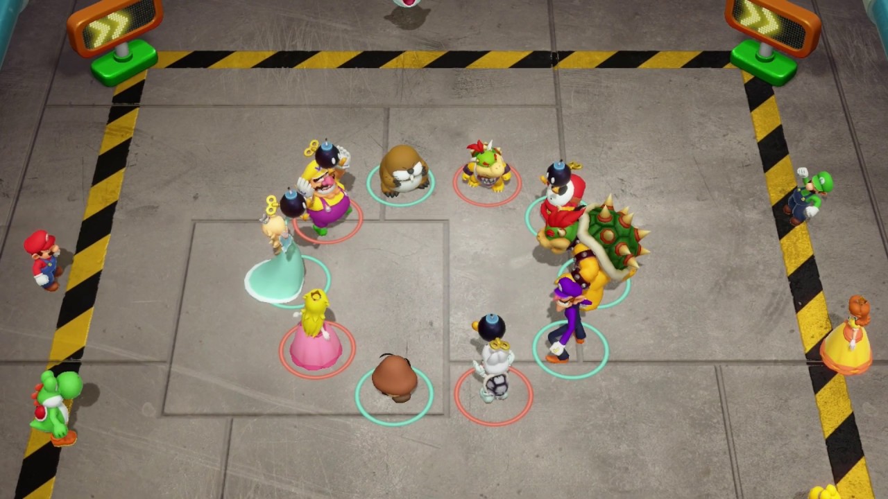 Super Mario Party minigame: Lit Potato 60fps