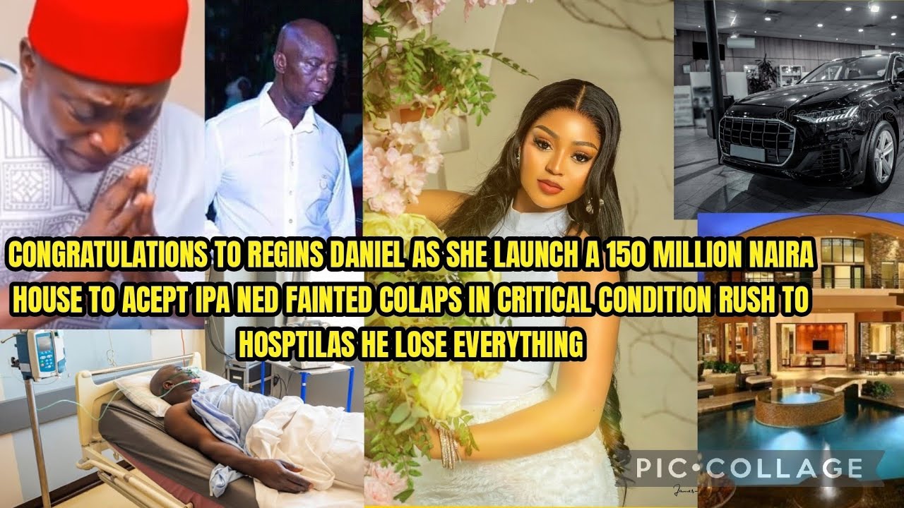 CONGRATULATIONS TO REGINS DANIEL AS SHE LAUNCH A 150 MILLION NAIRA HOUSE TO ACEPT IPA NED FAINTED